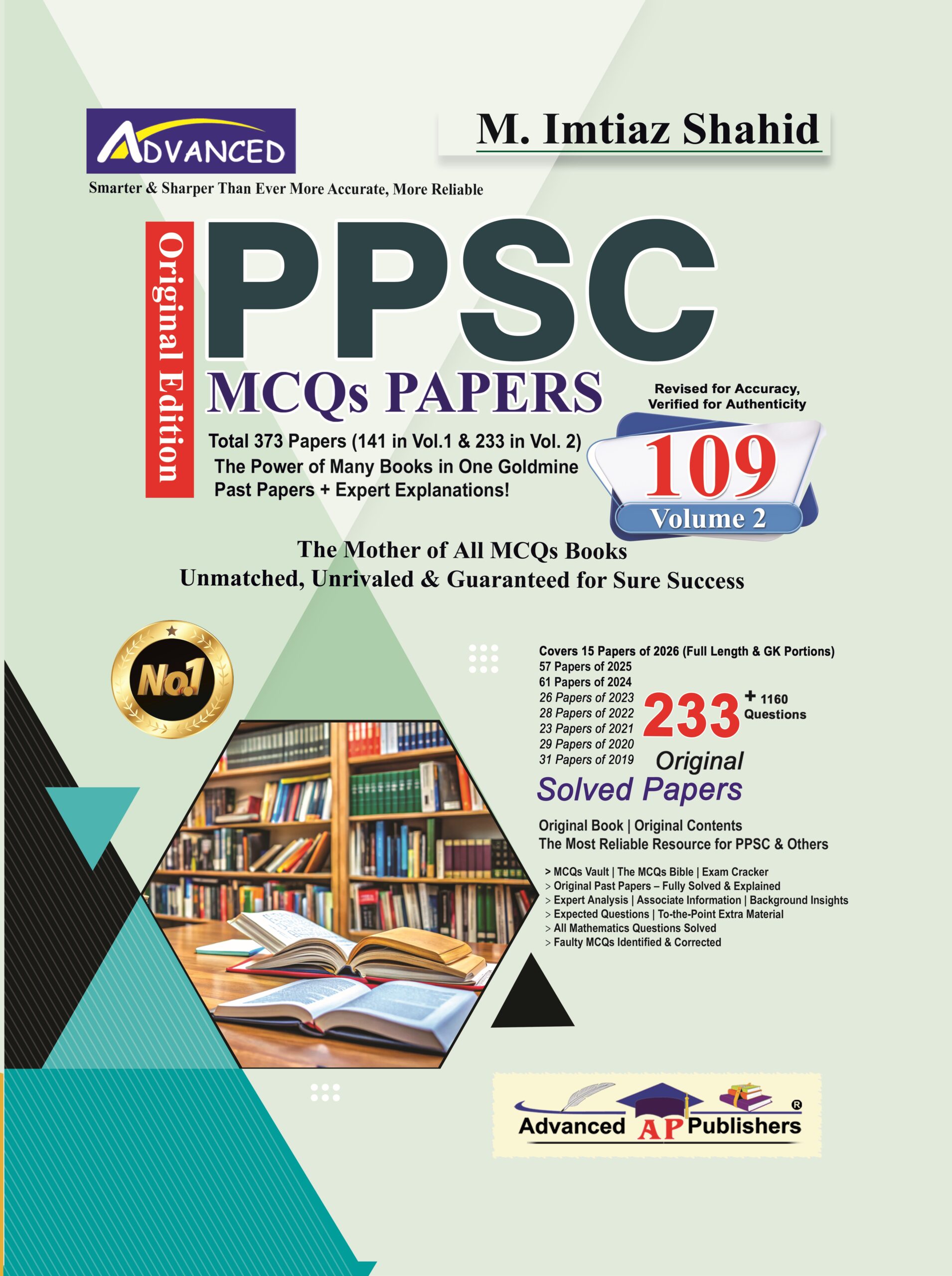 Advanced PPSC Model Papers – Volume 2 (Edition 109)