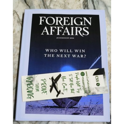 Foreign Affairs Magazines July - August 2026 Edition